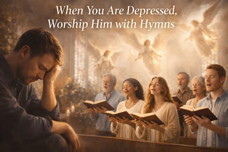 When You Are Depressed, Worship God with Hymns