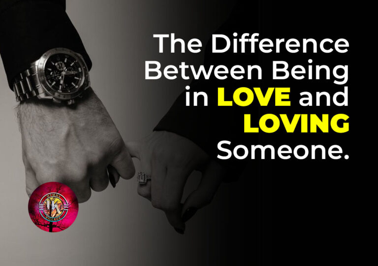 The Difference Between Being in Love and Loving Someone