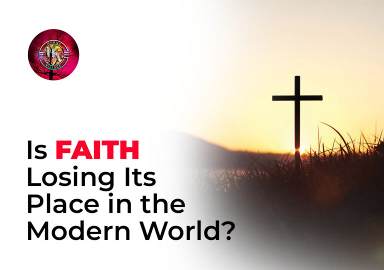 The Evolution of Belief: Is Faith Losing Its Place in the Modern World?