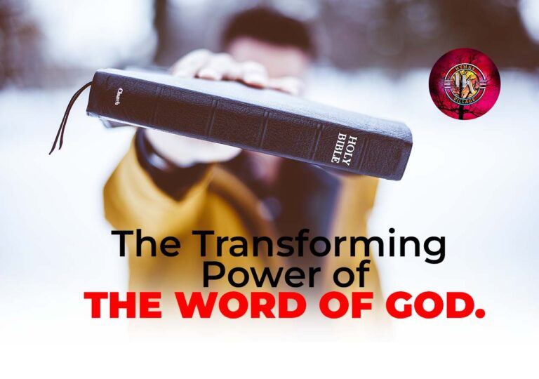 The Transforming Power of the Word of God