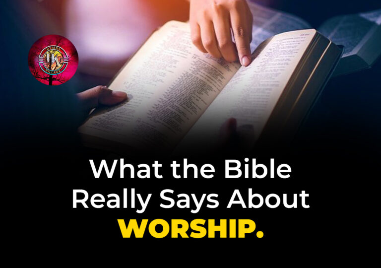 What the Bible Really Says About Worship