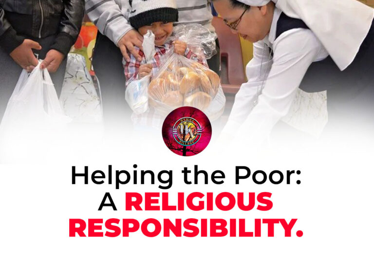 Helping the Poor: A Religious Responsibility