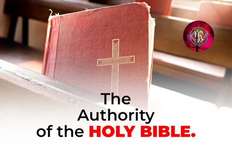 The Authority of the Holy Bible