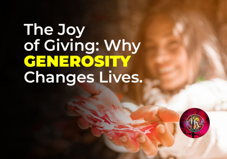 The Joy of Giving: Why Generosity Changes Lives