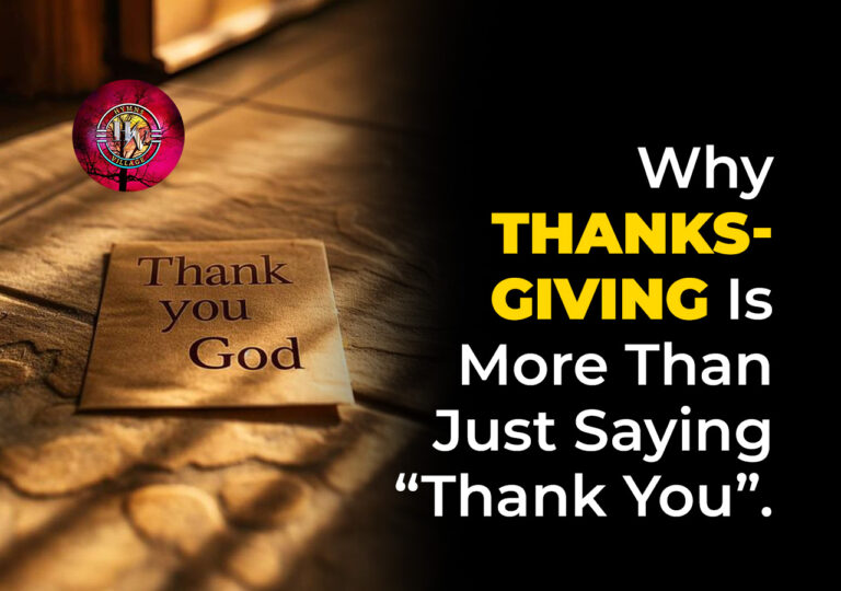 Why Thanksgiving Is More Than Just Saying “Thank You”