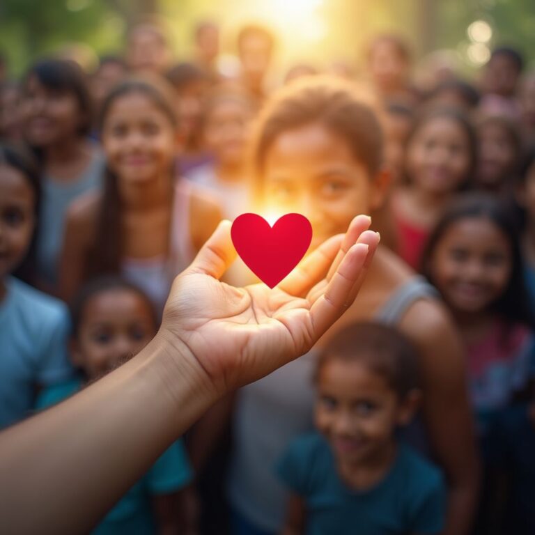 The Ripple Effect of Generosity in Communities