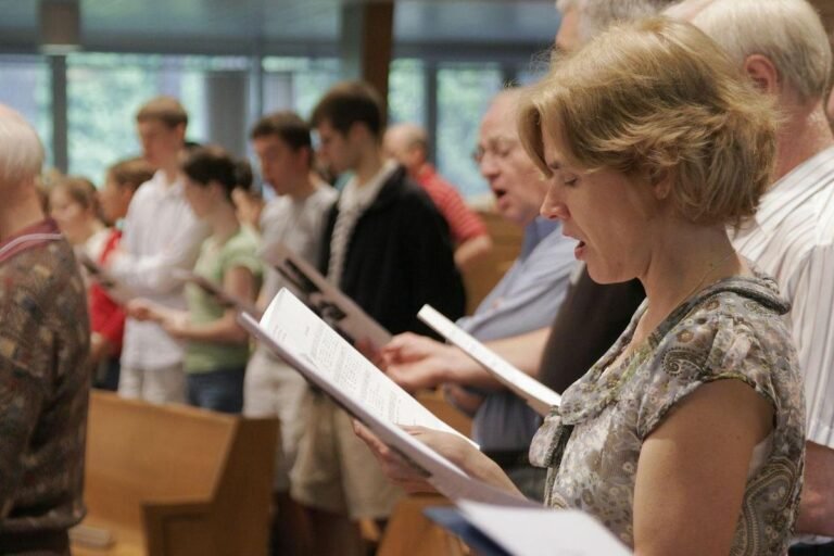 Why some churches only sing hymns and how they do