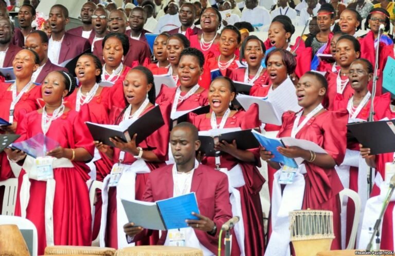 What is the purpose of singing hymns in church