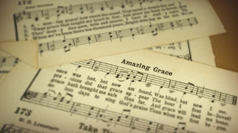 Hymns about God’s grace for sinners