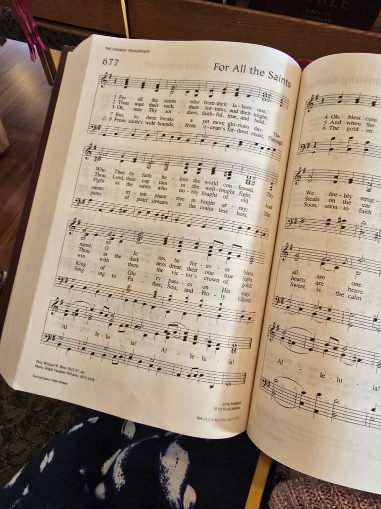 Are churches that project hymn lyrics on screens losing something important?